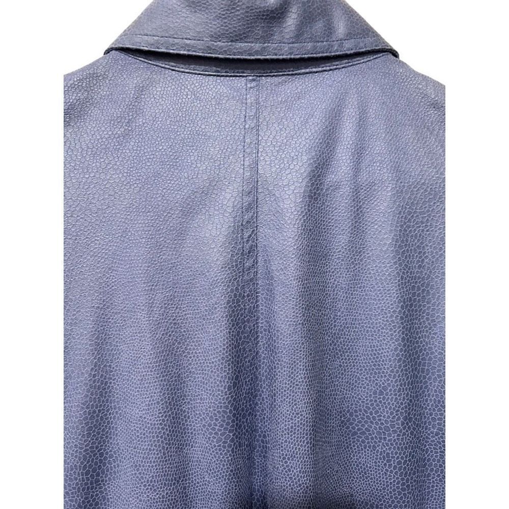 Chico’s Lavender Textured Button Front Casual Off… - image 5